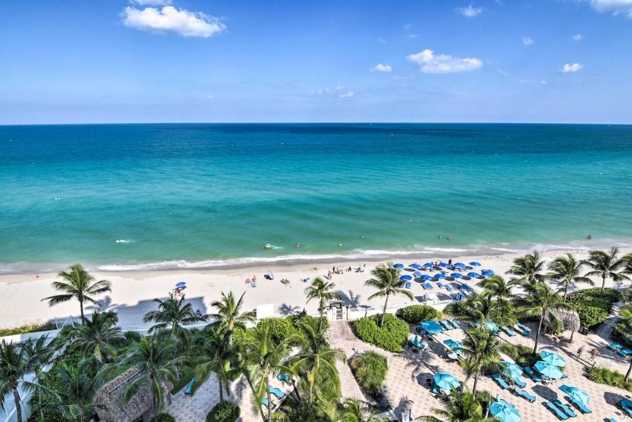 Hollywood Beachfront Condo With Resort Amenities! Dış mekan fotoğraf