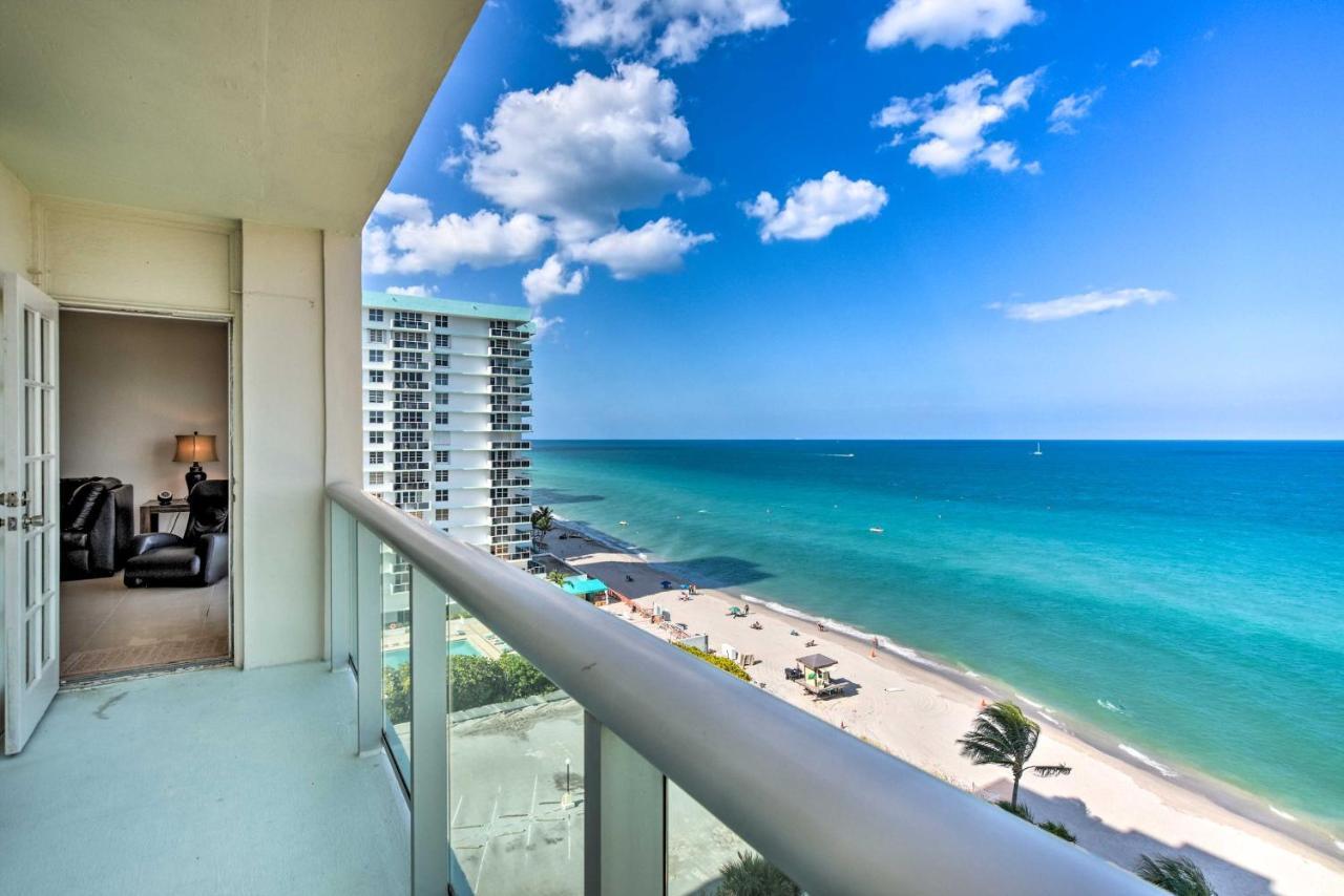 Hollywood Beachfront Condo With Resort Amenities! Dış mekan fotoğraf